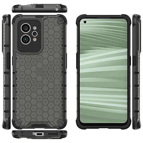 Coque Realme GT2 Pro antichoc à structure nid d'abeille 360