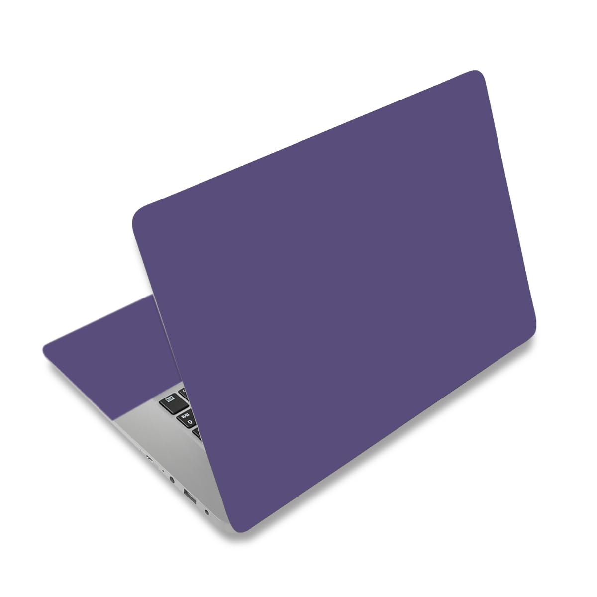 Autocollant ordinateur portable imperméable et réutilisable violet impérial - 8