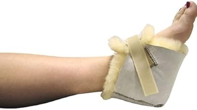 SHP103 - Sheepskin Ranch, Inc. Sofsheep Sheepskin Heel Protector, Unisize, Beige