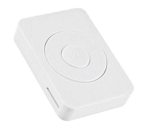 Xzor® Bluetooth Player - Built-in Speaker, Automatic Pairing MP3 Player - White