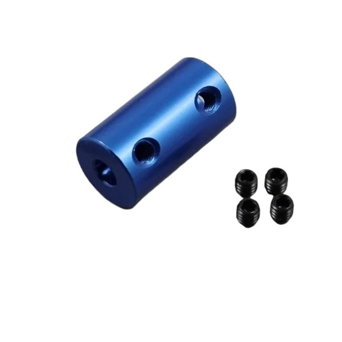 AMZBNEIDI Flexible Shaft Couplings Motor, Stepper Motor Aluminum Flexible Shaft Coupler D14 L25 Bore 3-8mm 3D Printer Parts Blue(5mm to 6mm)
