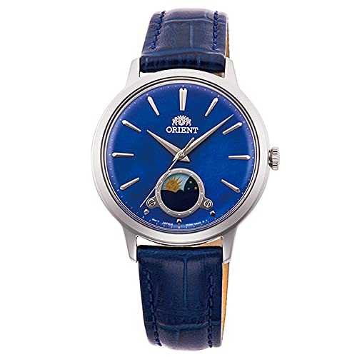 Orient Sun and Moon Quartz Blue Dial Ladies Watch RA-KB0004A10B