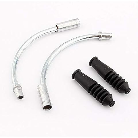 Dilwe V-Brake für Fahrrad, 110° V-Bremse Gummistiefel Set Hülsen Schutzschlauch Fahrradzubehör Cover