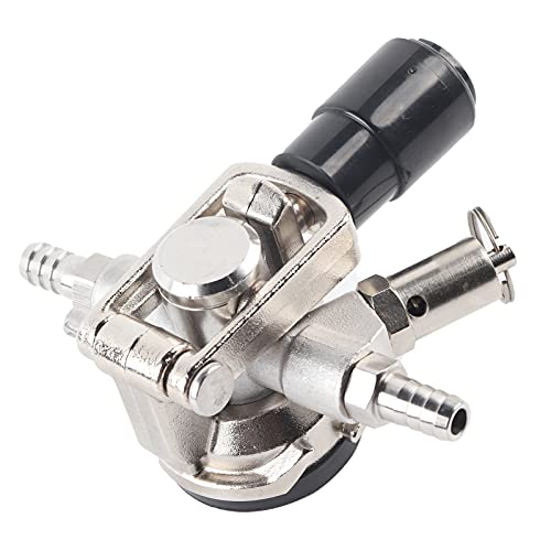 D Type Stainless Steel Beer Keg Coupler Stainless Steel Beer Keg Dispenser Connector Dispensing Equipment Accessory Stainless Steel Beer Keg Tap Distributor Coupler Keg Coupler Beer Barrel Coupler
