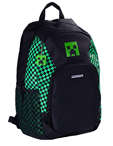 Minecraft – Mochila para té, negro/verde
