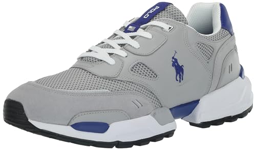 Image of POLO RALPH LAUREN Jogger Suede & Mesh Sneaker