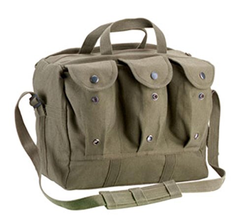 Rothco Canvas Medical Equipment Bag/Mag Bag, Olive Drab Size