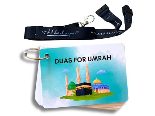 Umrah Dua Cards (With Lanyard)