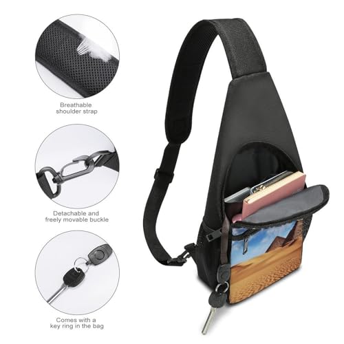 Bolso cruzado ligero para senderismo y viaje miniatura 4