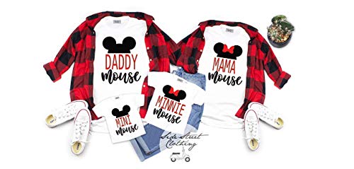 Family Mouse Coordinating T-Shirt White4