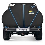 Housse Velo pour 2 Vélos - Wemjaly 900D Housses pour Vélo Protection Velo PU Imperméable Protection Velo, Bache Velo Exterieur velo avec Corde de 6M, Boucles Coupe-vent et Sac de Rangement