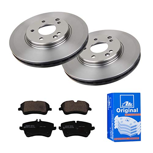 ATE Bremsscheiben + Beläge Vorne - Belüftet 312mm Für Audi A6 A4 Uvm.