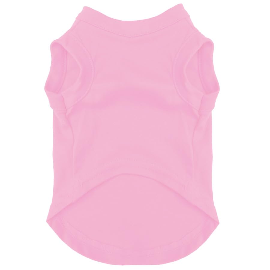 Camiseta para perro Tees & Tails grande rosa claro miniatura 3