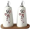 Olie en azijn fles Olie azijn fles dispenser keramiek olijfolie fles lekvrije ol fles, keuken kruiden fles, opslagfles…