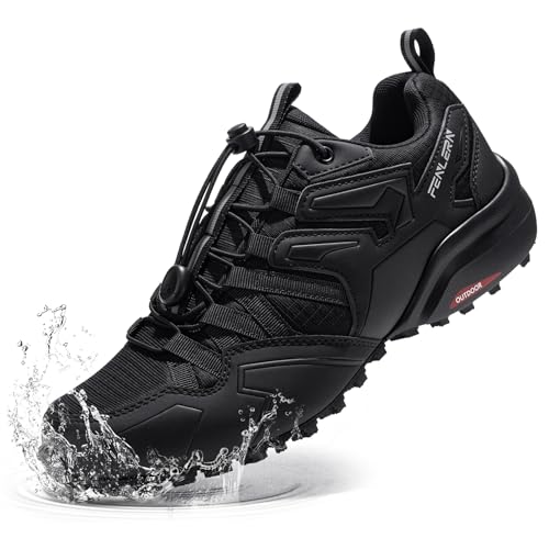 FENLERN Trail Running Shoes for Men Waterproof Lightweight...