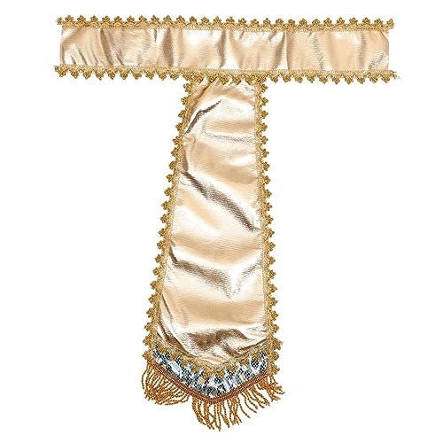 BESPORTBLE Adjustable Egyptian Pharaoh Belt Cosplay Accessory for Halloween Party Favor Classic Lightweight Role for Men and Decoration