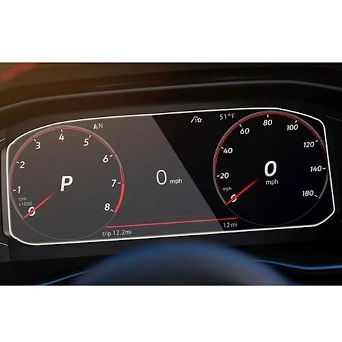 Protection écran Tiguan haut de gamme en verre de sécurité pour tableau de bord VW