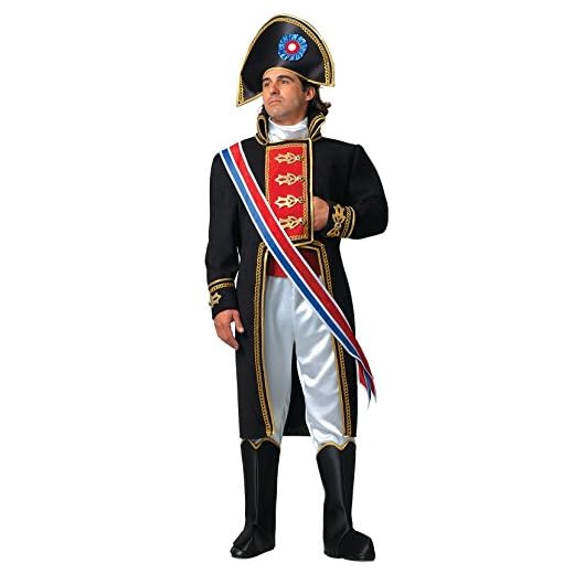 chiber - Disfraz de Napoleón para Hombre Adulto - Talla única (L/XL)
