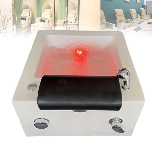 Bubble Bath Spa masajeador eléctrico para pies con luz LED