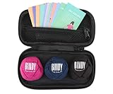 BINDYAUS Bindy Australia Hacky Sack Balls for Kids Adults Bulk - 3 Pack - Footbag Set, Playing Cards