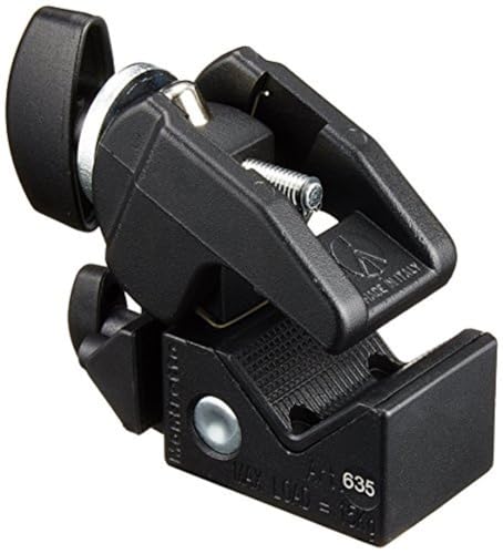 Manfrotto 635 Trépied Noir en carbone monopied vidéo