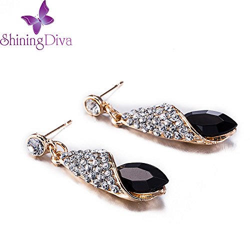 18k Crystal Fancy Earrings