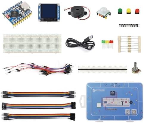Waveshare ESP32-S3 Series Basic Kit, Quick Start with Rich Tutori...