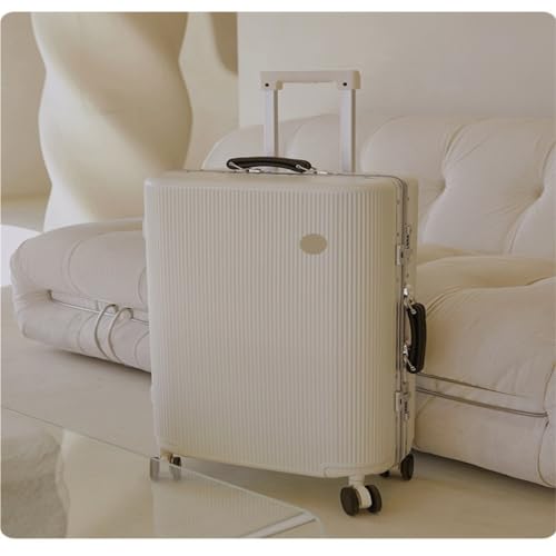 Suitcase Suitcase Password Box Suitcase Men's And Women's Ins Trend Trolley Case Men's Universal Wheel Zipper Case Suitcase Tags(Gray,28)3