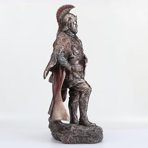 Figura escultórica de Hannibal Barca en resina y bronce miniatura 6