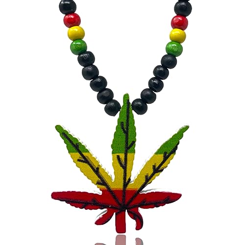 Exotic & Trendy Jewelry, Books and More Africa Necklace - Wooden Rasta Necklace Africa Unite Jamaican Necklace Wakanda Necklace
