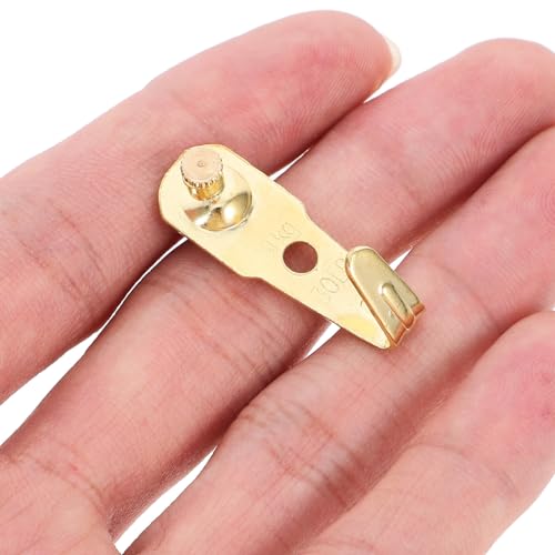 Image of Generic 30sets Heavy Duty Picture Hangers Copper Nails Sturdy Wall Hooks for Photo Frames Easy to Use Small Wall Hooks for Home Decoration and Artwork Display