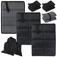3 Set Thermo Sitzkissen Faltbare Sitzunterlage, Sitzkissen Outdoor Sitzmatte, wasserdichtes sitzkissen outdoor, Faltbares Sitzmatte Wasserdicht Tragbar Kinder Sitzpolster für Outdoor Camping Wandern