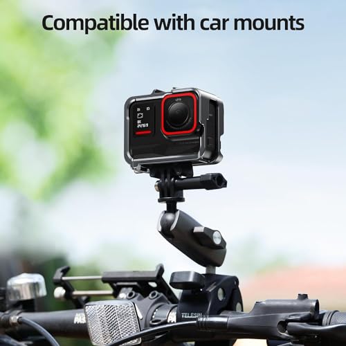 Soporte de tripode Insta360 Ace Pro con marco de aluminio horizontal vertical de metal 4