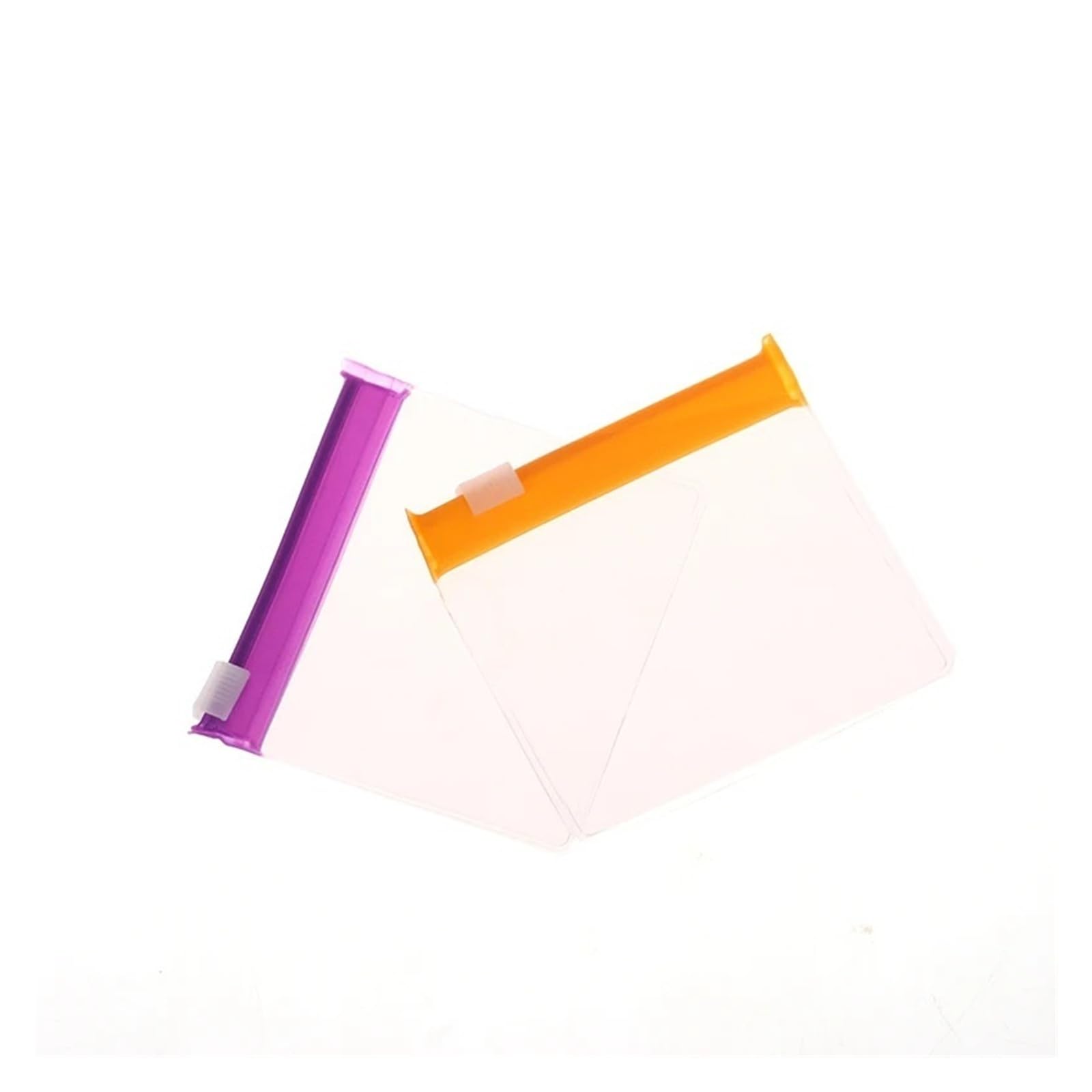 Lot de 5 pochettes à pilules transparentes en EVA avec fermeture éclair, réutilisables, rangement de médicaments (style 1)