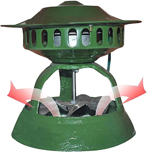 Chimney Fan for Round Flue, Electric Chimney Fan Chimney Ventilation Fans Rooftop Inducer Fans Chimney Exhaust Fan for BBQ Hut Fireplace Thermo Stove [Energy Class A++],120 w,Fireplace Fans