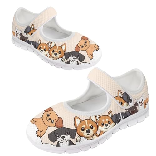 JoyLamoria Retro Sunflower Walking Shoes Non-Skid Breathable Flats Fashion Causal Dress Shoes for Flower Party Mary Jane Flats3