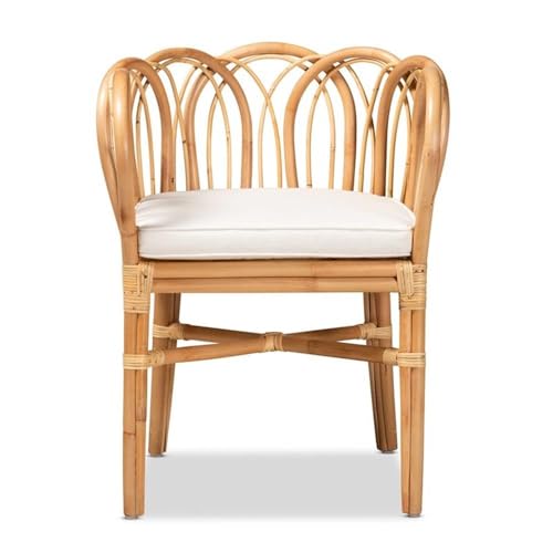 Sillón Rattan Natural con Respaldo Curvo miniatura 4