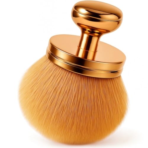 Extra Large Kabuki Body Self Tanner Brush - Blend & Blur Body Brush, Bronzer Tan Tanning Application for Flawless Body & Leg Tanner Makeup, Big Kabuki Tanning Applicator for Face
