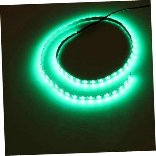 Tira LED flexible impermeable multicolor con control USB de 1 metro miniatura 4