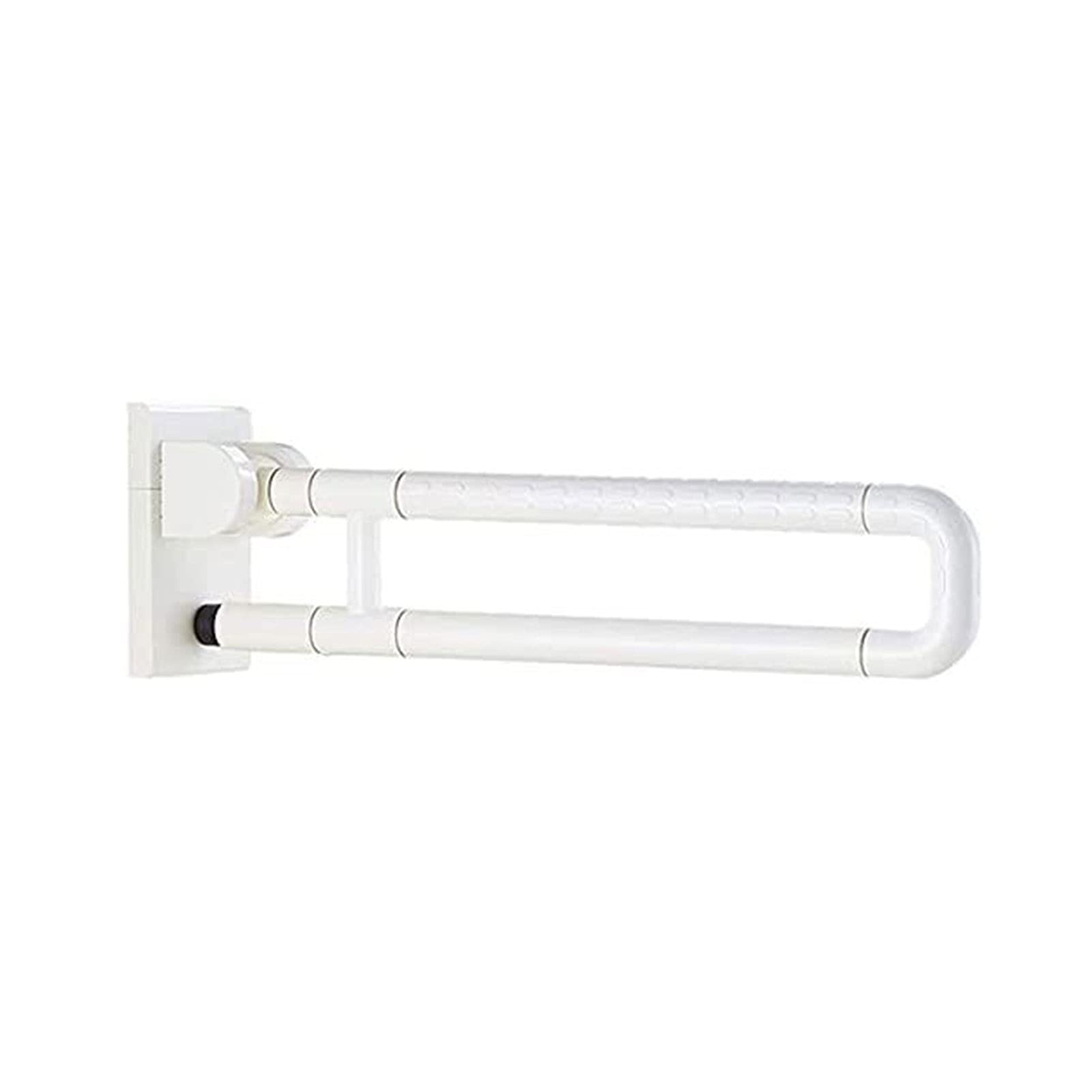 Barras de Apoyo para baño, Barra de Seguridad Plegable de Nailon, Acero Inoxidable, Montaje en Pared, barandilla para Inodoro, asa de Asistencia para discapacitados, Antideslizante