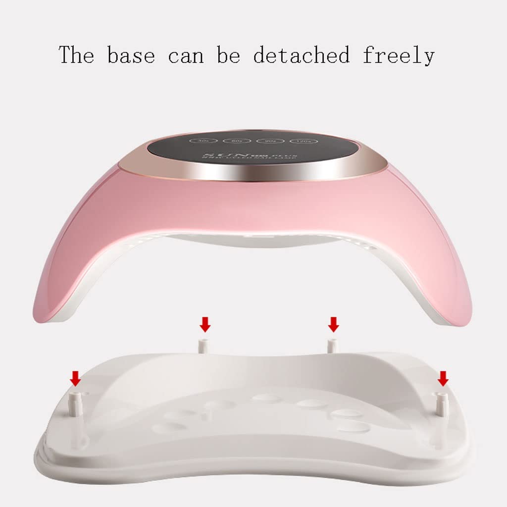SYALEO Lampada Unghie Asciugatrice Macchina for fototerapia for Unghie 88W Nail Curing Gel Strumenti for Nail Art PORTATO Lampada for Unghie Professionale con Perline Lampada da 30pcs in Casa