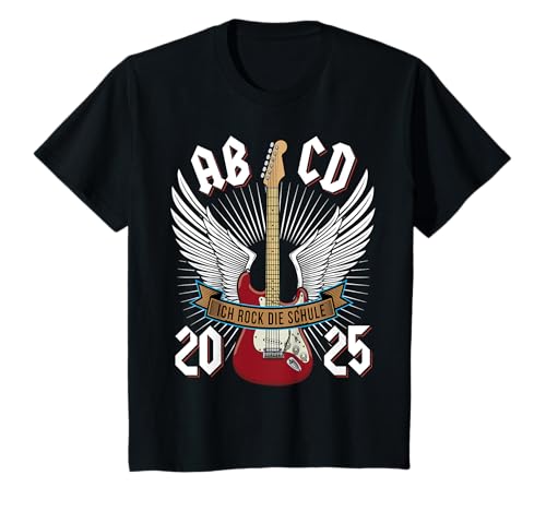 Kinder Schule Einschulung Schulkind 2025 Jungen Schultüte Junge T-Shirt