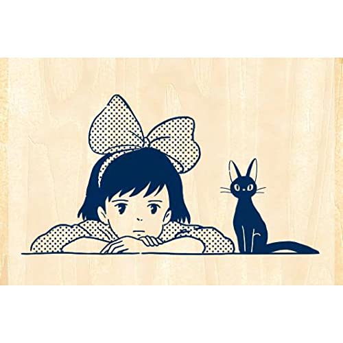 Amazon.co.jp: ビバリー スタンプ ハンコ ジブリ 魔女の宅急便 ますて