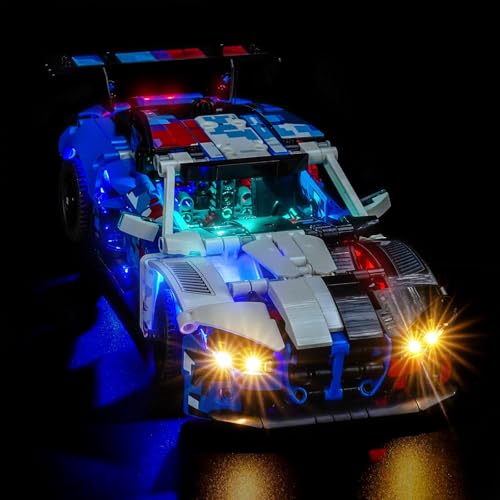 Luces LED Lego BMW M4 GT3 Evo 42226 con cables invisibles 5