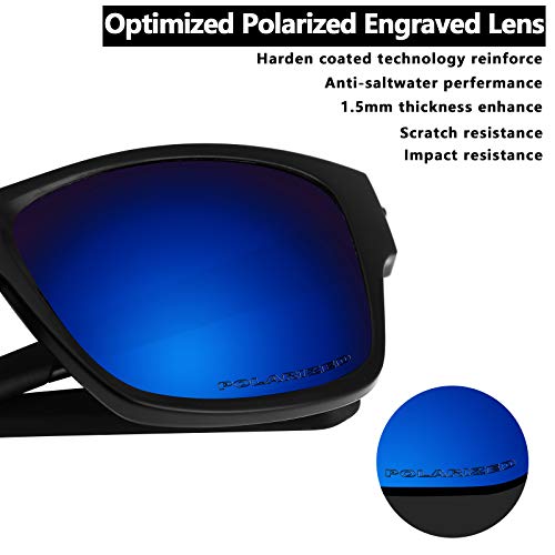 Image of Alphax Polarized Replacement Lenses for Oakley Si Speed Jacket OO9228 Sunglasses - Glare Reduction | Precision Cutting