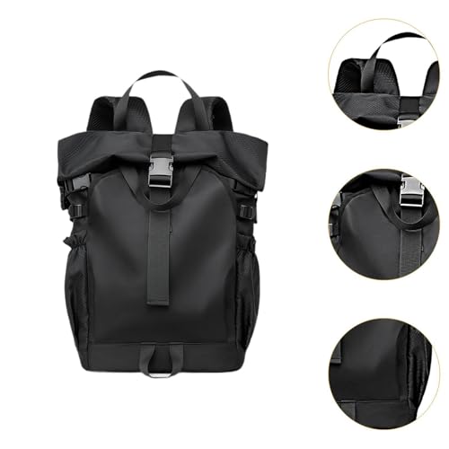 Roll Top Backpack Carrying Bag Waterproof Multifunctional Men Casual Backpack2