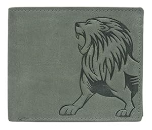 Urban Forest Leo RFID Blocking Vintage Green Leather Wallet for Men
