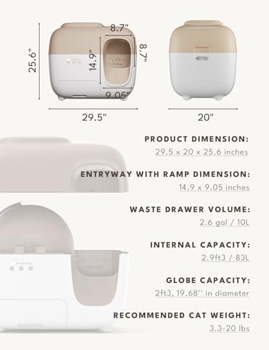 (2024 Premium Version) Snow+ Automatic Cat Litter Box Self Cleaning Litter Box - Less Smell, Minimal Tracking, 3-Min Setup & Easy Deep Clean 8 (2024 Premium Version) Snow+ Automatic Cat Litter Box Self Cleaning Litter Box - Less Smell, Minimal Tracking, 3-Min Setup & Easy Deep Clean - Image 6