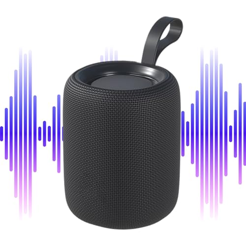 Haut-parleur portable sans fil avec caisson de basses coloré et entrée carte