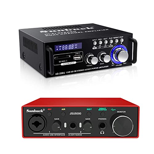 2023Newest USB Audio Interface& Amplifier